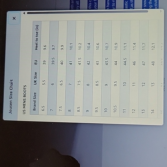 Jousen black winter snow boots waterproof lightweight nylon AMY693 Size 8 NEW… - Picture 12 of 12